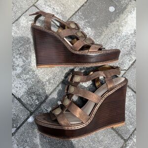 COACH-Mallorie Passion wedge sandals